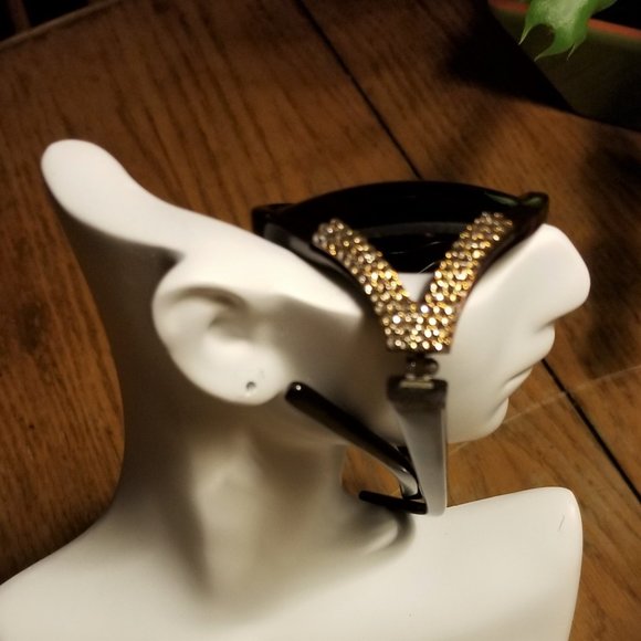 JIMMY CRYSTAL NEW YORK SWAROVSKI CRYSTALS SUNGLASS - Picture 7 of 7